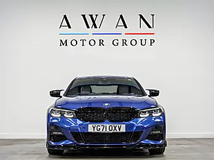 Used 2021 BMW 3 Series M Sport Blue - Interior and Exterior details 20