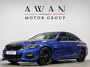 Used 2021 BMW 3 Series M Sport Blue - Interior and Exterior details 3