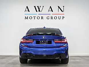 Used 2021 BMW 3 Series M Sport Blue - Interior and Exterior details 4