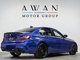 Used 2021 BMW 3 Series M Sport Blue - Interior and Exterior details 6