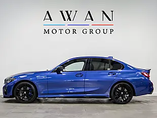 Used 2021 BMW 3 Series M Sport Blue - Interior and Exterior details 7