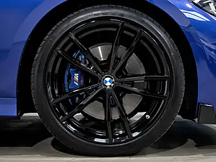 Used 2021 BMW 3 Series M Sport Blue - Interior and Exterior details 9