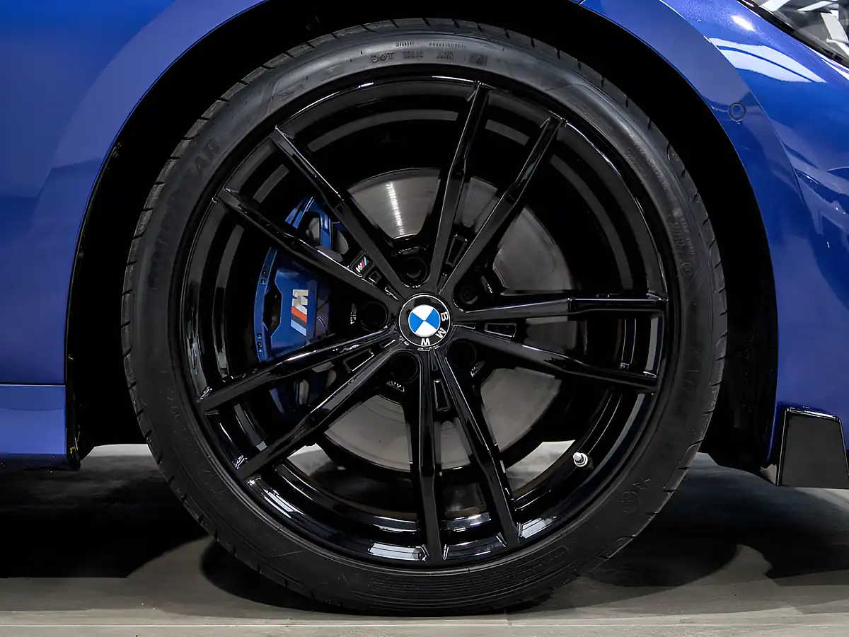 Used 2021 BMW 3 Series M Sport Blue - Interior and Exterior details 9