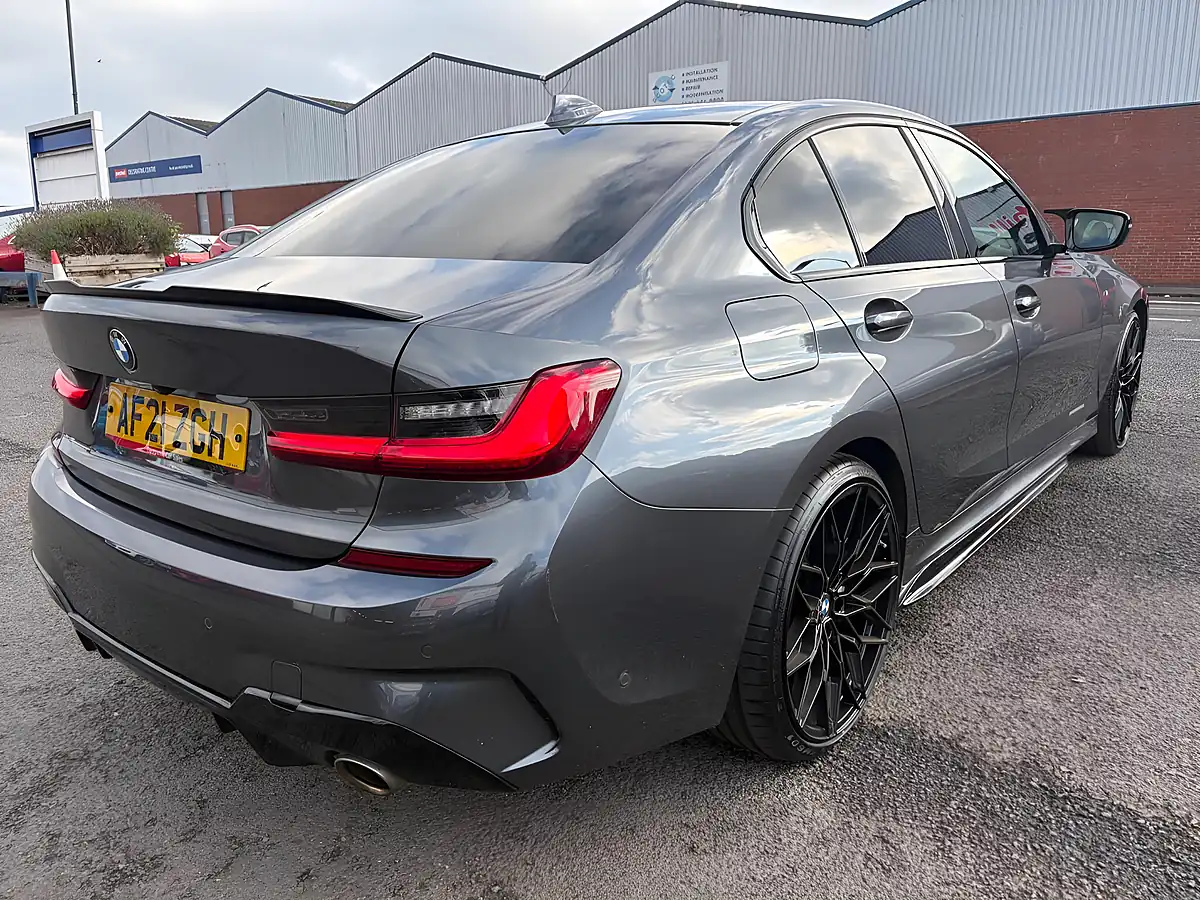 Used 2021 BMW 3 Series M Sport Grey - Interior and Exterior details 5