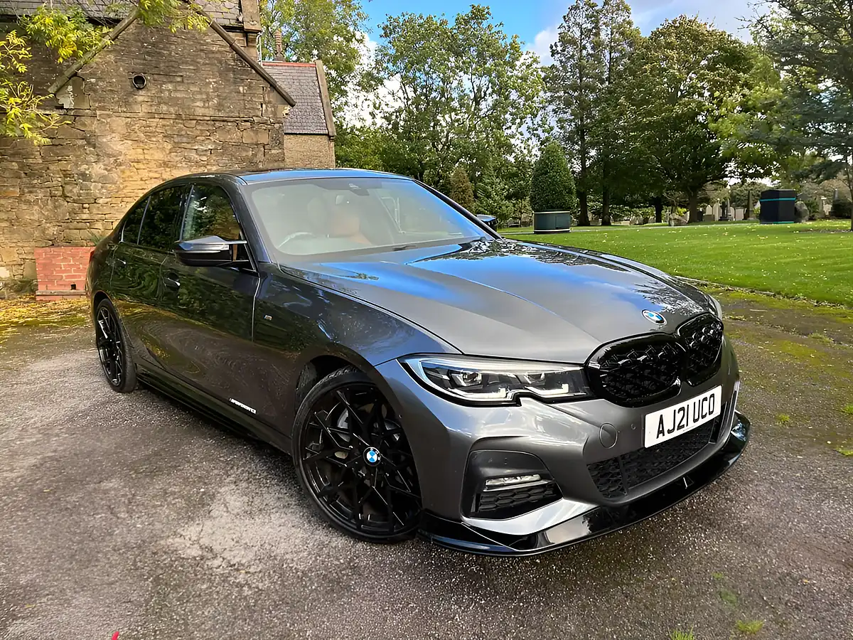 Used 2021 BMW 3 Series M Sport Grey - Interior and Exterior details 15