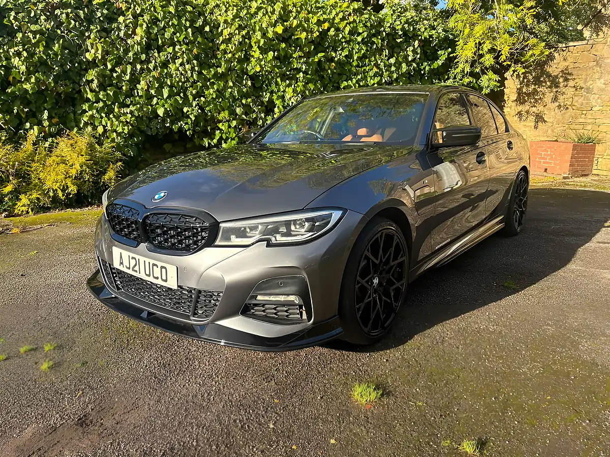 Used 2021 BMW 3 Series M Sport Grey - Interior and Exterior details 17