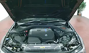 Used 2021 BMW 3 Series M Sport Metallic Black - Interior and Exterior details 13