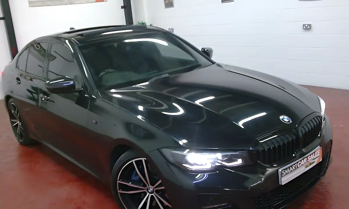 Used 2021 BMW 3 Series M Sport Metallic Black - Interior and Exterior details 14