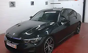 Used 2021 BMW 3 Series M Sport Metallic Black - Interior and Exterior details 5