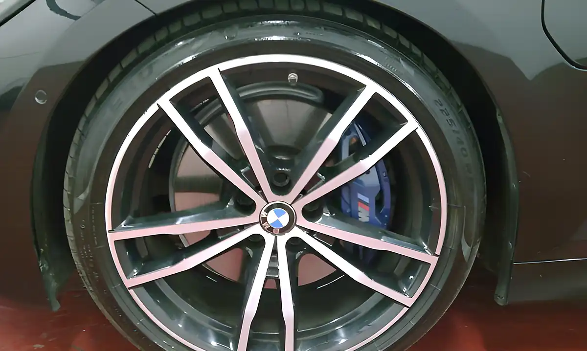 Used 2021 BMW 3 Series M Sport Metallic Black - Interior and Exterior details 8