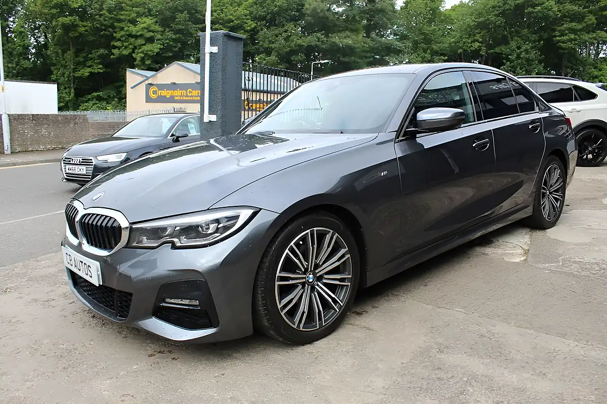 Used 2021 BMW 3 Series M Sport Mineral Grey - Interior and Exterior details 8