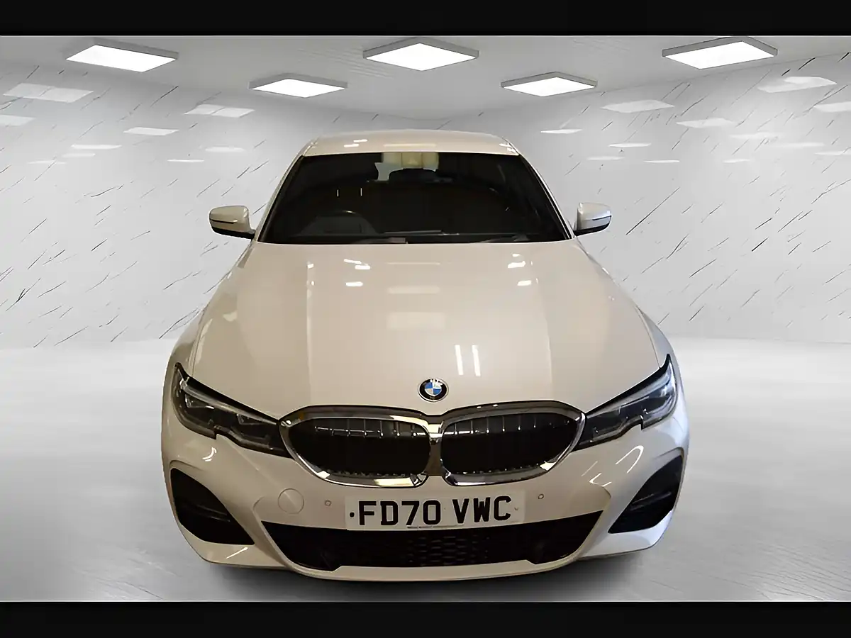 Used 2021 BMW 3 Series M Sport Mineral White - Interior and Exterior details 2