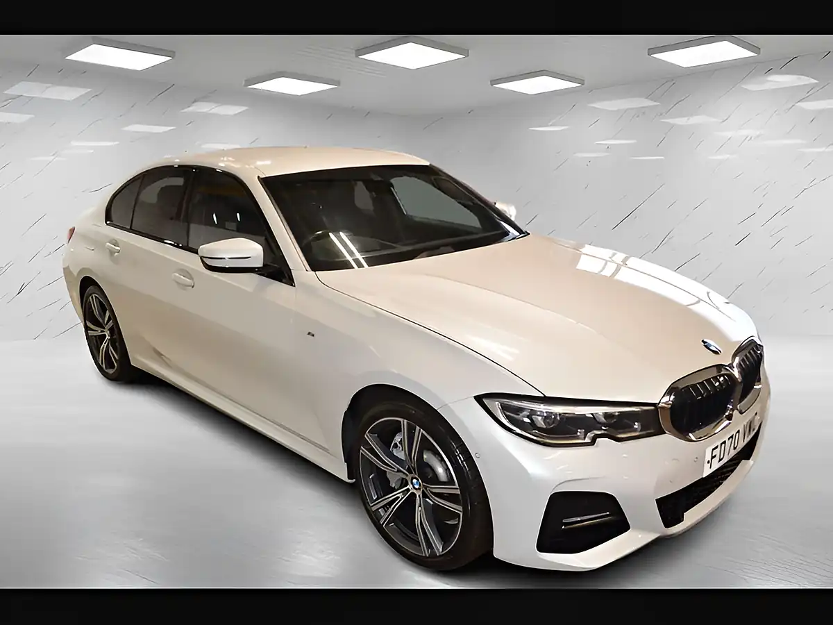 Used 2021 BMW 3 Series M Sport Mineral White - Interior and Exterior details 4