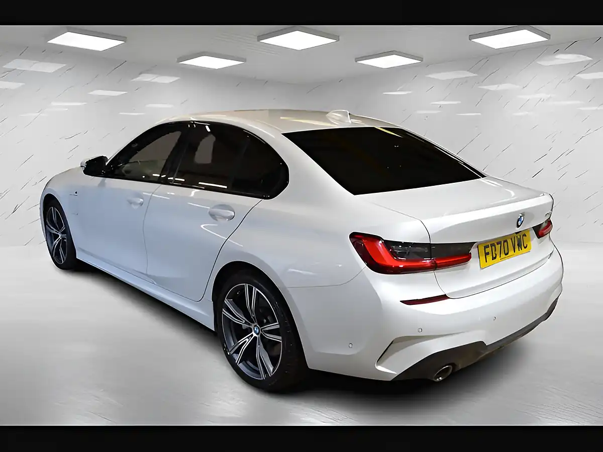 Used 2021 BMW 3 Series M Sport Mineral White - Interior and Exterior details 8
