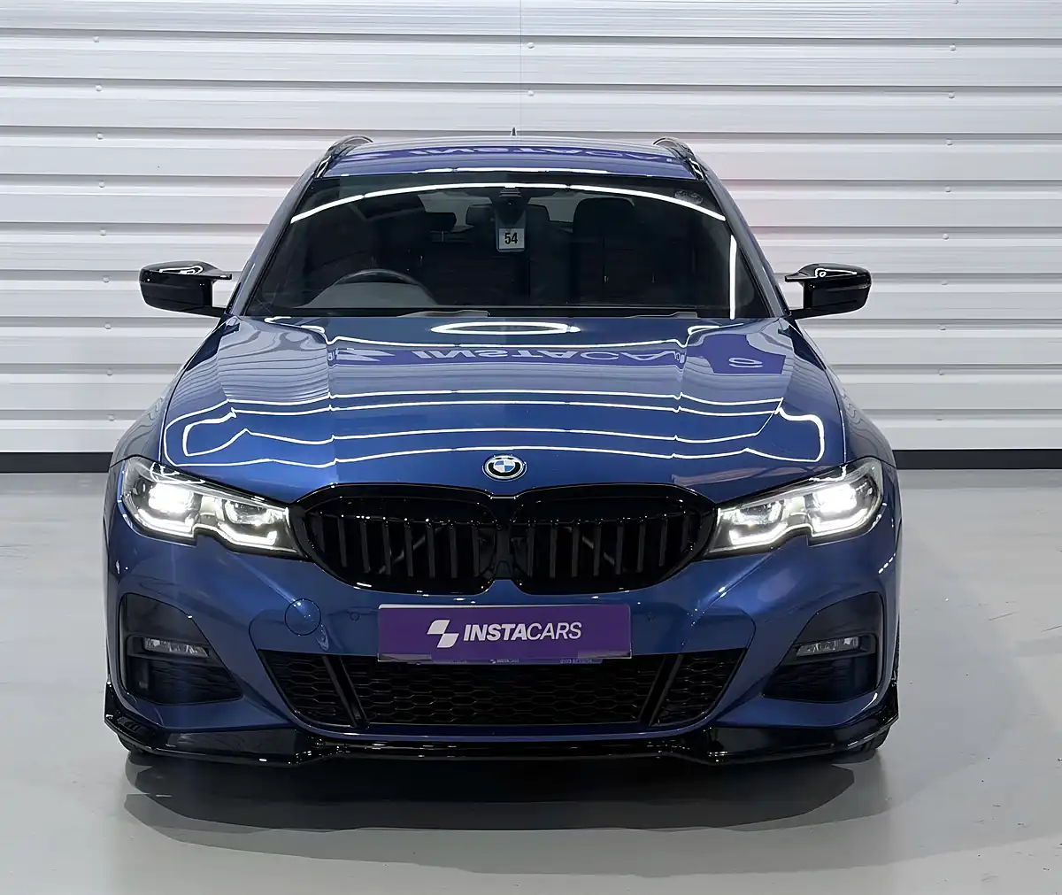 Used 2021 BMW 3 Series M Sport Portimao Blue - Interior and Exterior details 11