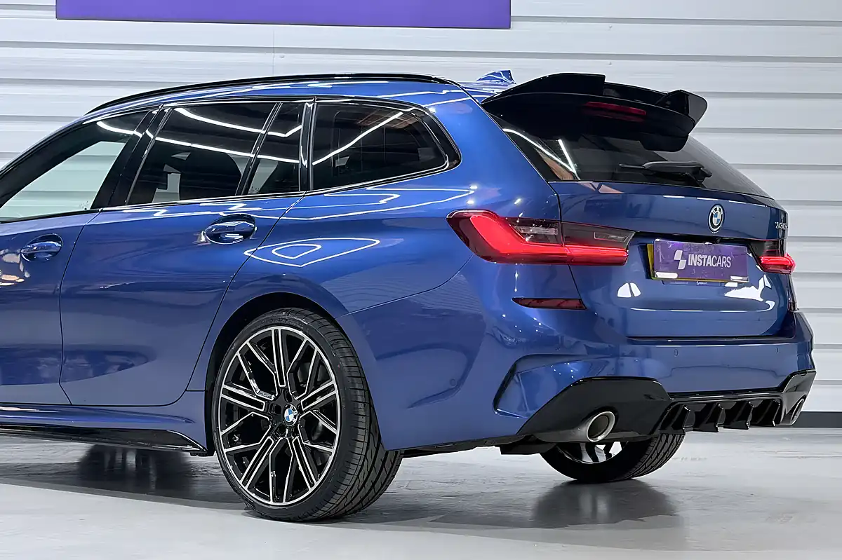 Used 2021 BMW 3 Series M Sport Portimao Blue - Interior and Exterior details 19