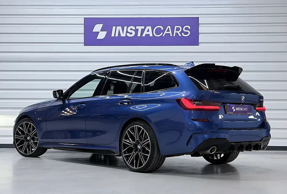 Used 2021 BMW 3 Series M Sport Portimao Blue - Interior and Exterior details 2