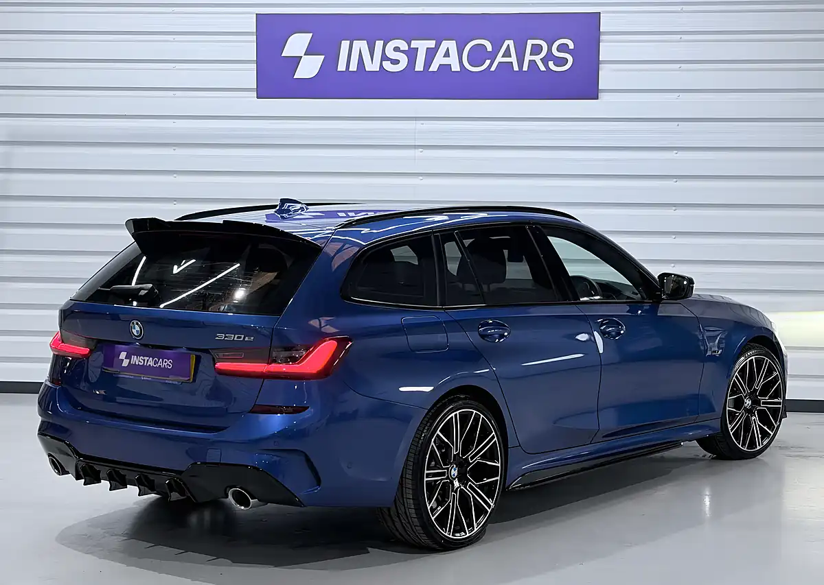 Used 2021 BMW 3 Series M Sport Portimao Blue - Interior and Exterior details 20