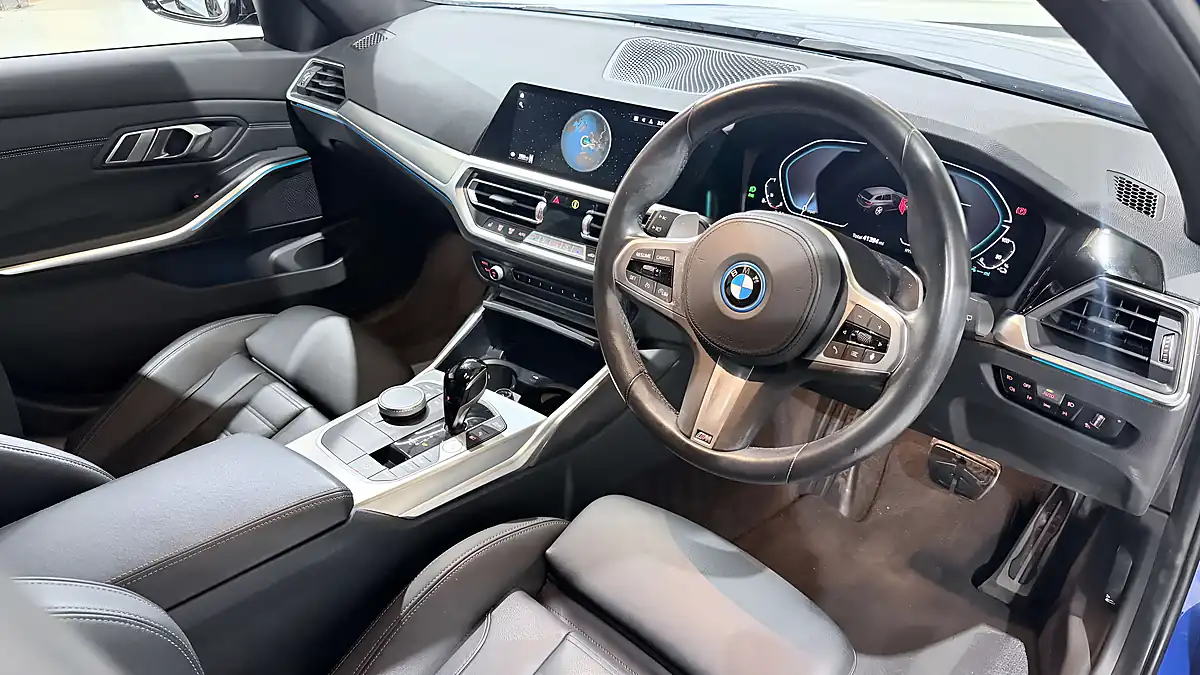 Used 2021 BMW 3 Series M Sport Portimao Blue - Interior and Exterior details 3