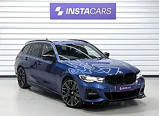Used 2021 BMW 3 Series M Sport Portimao Blue - Interior and Exterior details 4