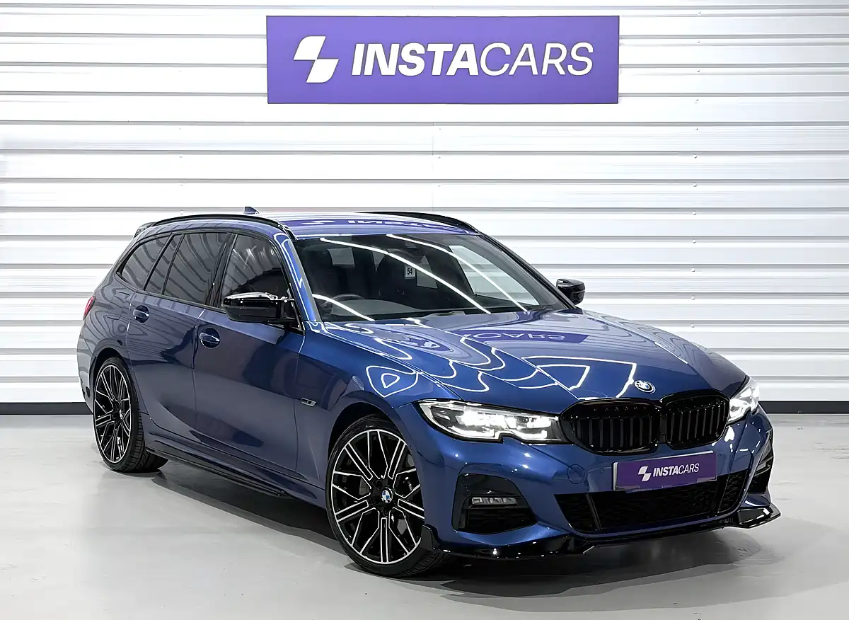 Used 2021 BMW 3 Series M Sport Portimao Blue - Interior and Exterior details 4