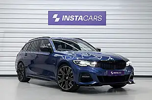 Used 2021 BMW 3 Series M Sport Portimao Blue - Interior and Exterior details 5