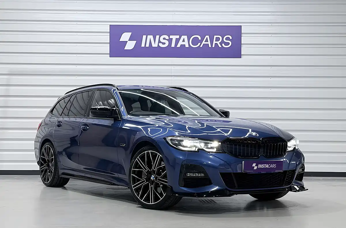 Used 2021 BMW 3 Series M Sport Portimao Blue - Interior and Exterior details 5