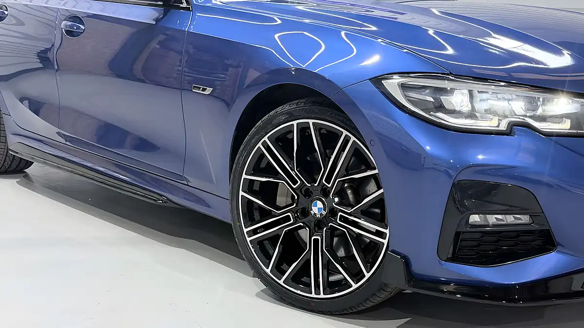 Used 2021 BMW 3 Series M Sport Portimao Blue - Interior and Exterior details 6