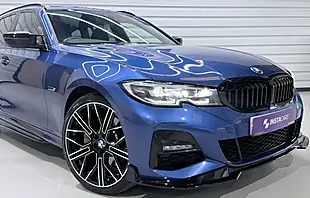 Used 2021 BMW 3 Series M Sport Portimao Blue - Interior and Exterior details 7