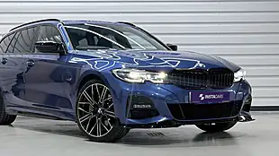 Used 2021 BMW 3 Series M Sport Portimao Blue - Interior and Exterior details 9