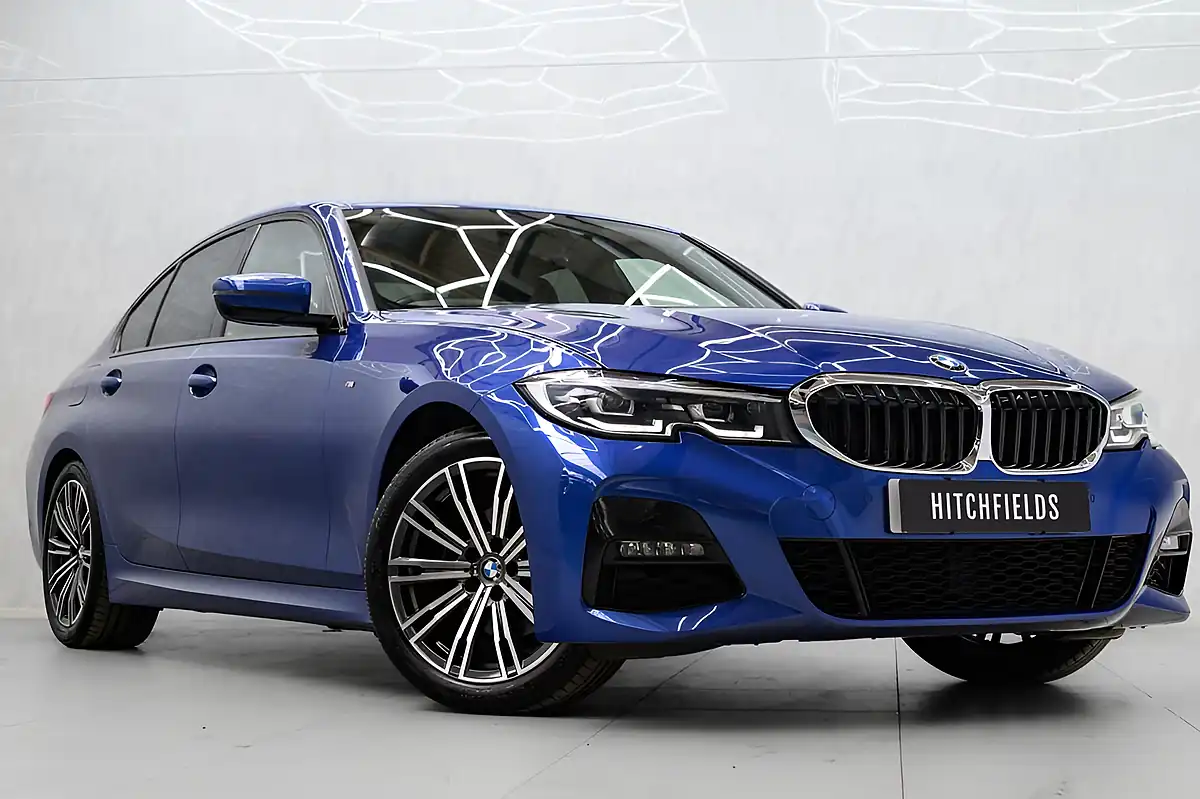 Used 2021 BMW 3 Series M Sport Portimao Blue - Interior and Exterior details 2