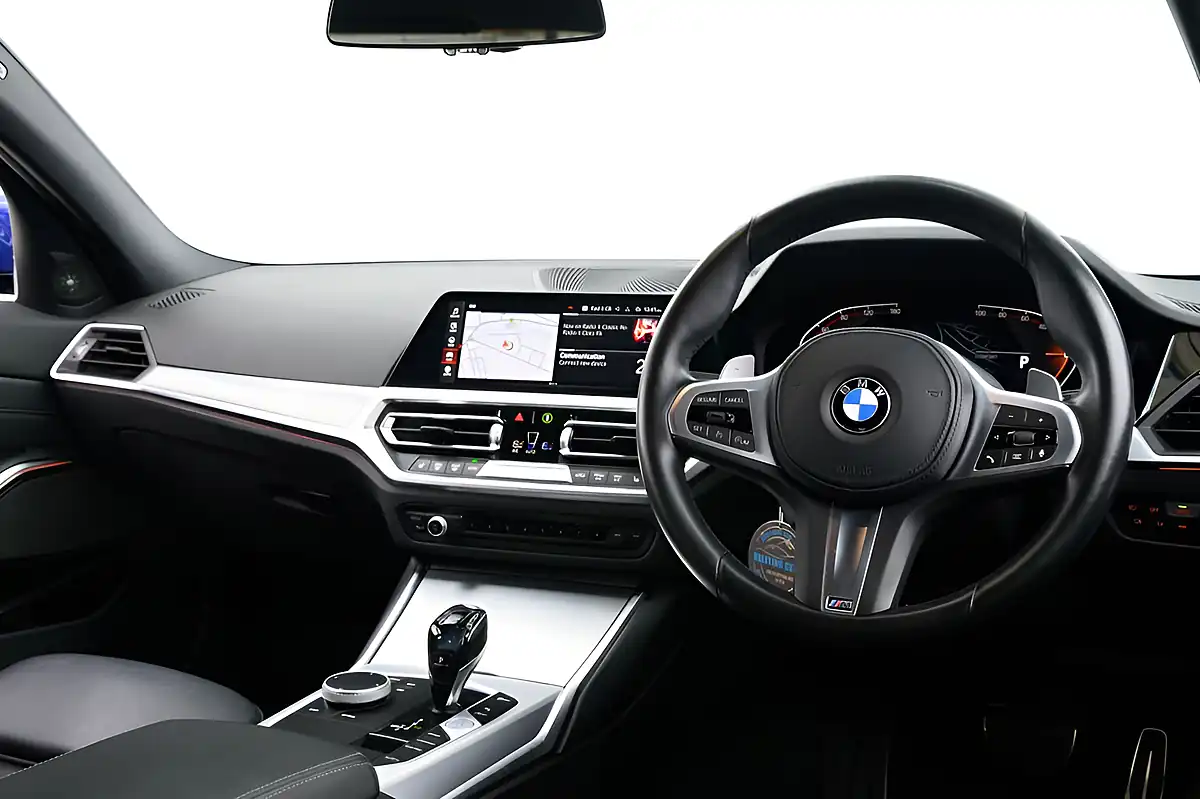 Used 2021 BMW 3 Series M Sport Portimao Blue - Interior and Exterior details 3