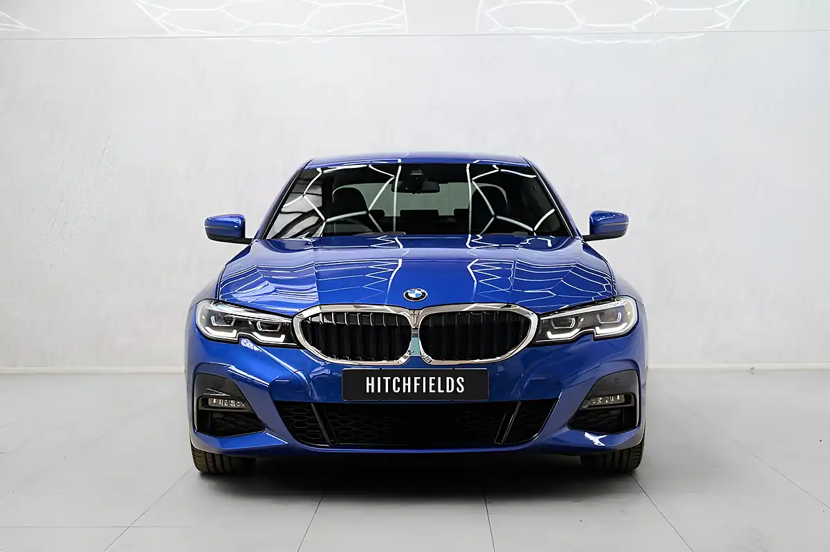 Used 2021 BMW 3 Series M Sport Portimao Blue - Interior and Exterior details 4