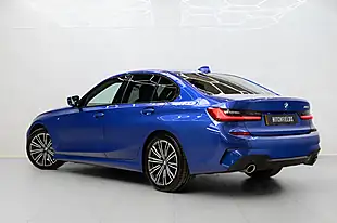 Used 2021 BMW 3 Series M Sport Portimao Blue - Interior and Exterior details 9