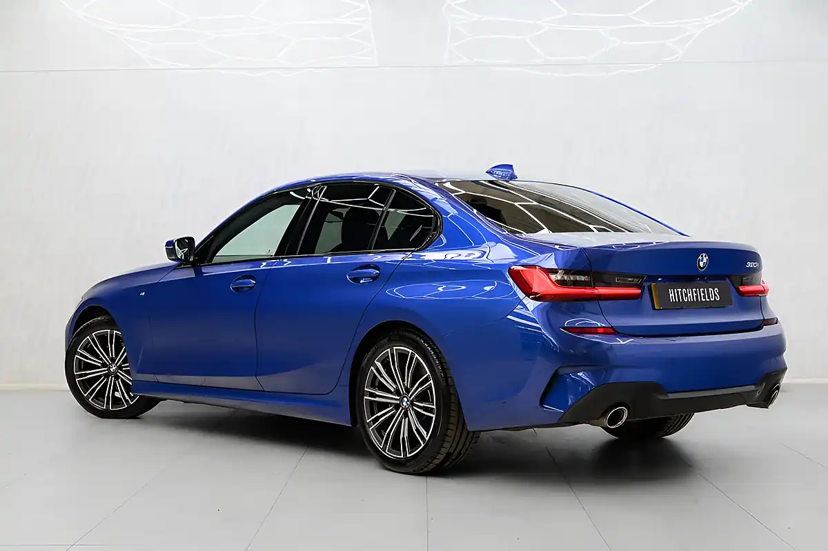 Used 2021 BMW 3 Series M Sport Portimao Blue - Interior and Exterior details 9