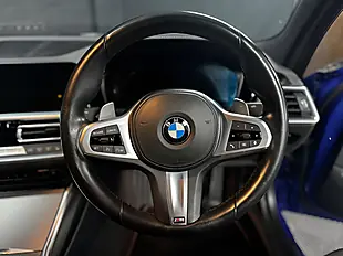 Used 2021 BMW 3 Series M Sport Portimao Blue - Interior and Exterior details 11