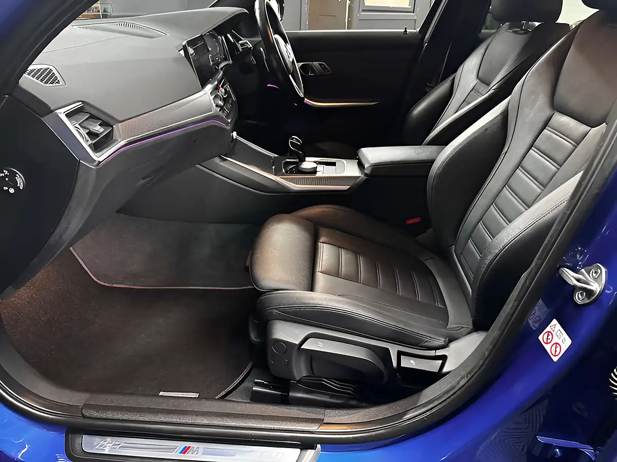 Used 2021 BMW 3 Series M Sport Portimao Blue - Interior and Exterior details 15