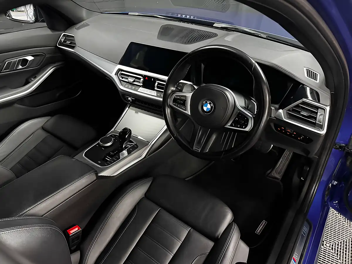 Used 2021 BMW 3 Series M Sport Portimao Blue - Interior and Exterior details 2