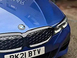 Used 2021 BMW 3 Series M Sport Portimao Blue - Interior and Exterior details 11