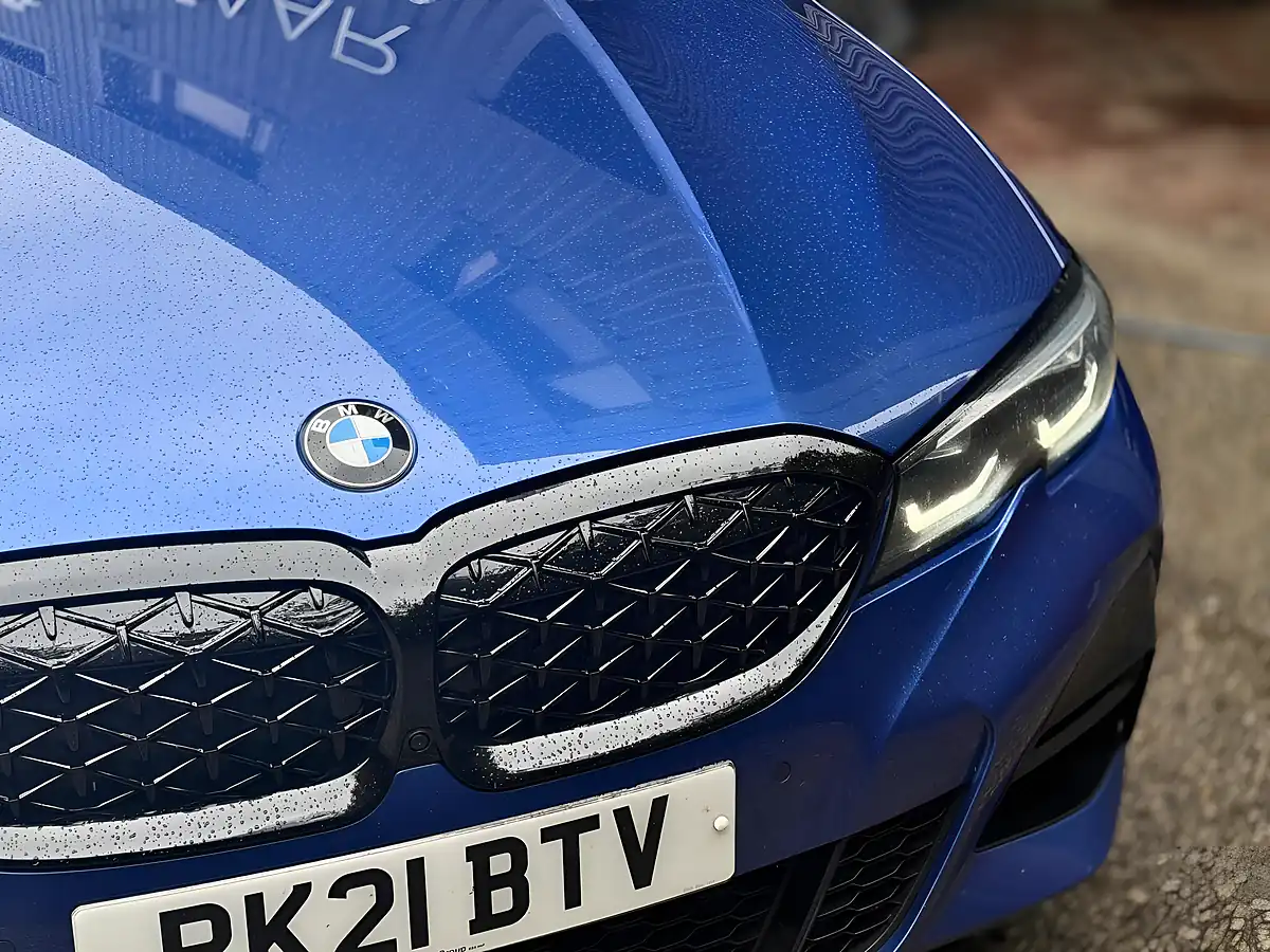 Used 2021 BMW 3 Series M Sport Portimao Blue - Interior and Exterior details 11