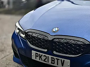 Used 2021 BMW 3 Series M Sport Portimao Blue - Interior and Exterior details 12