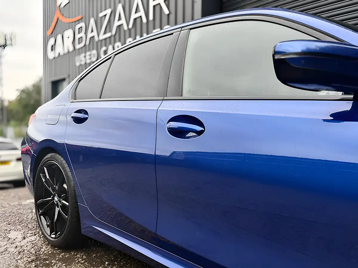 Used 2021 BMW 3 Series M Sport Portimao Blue - Interior and Exterior details 13