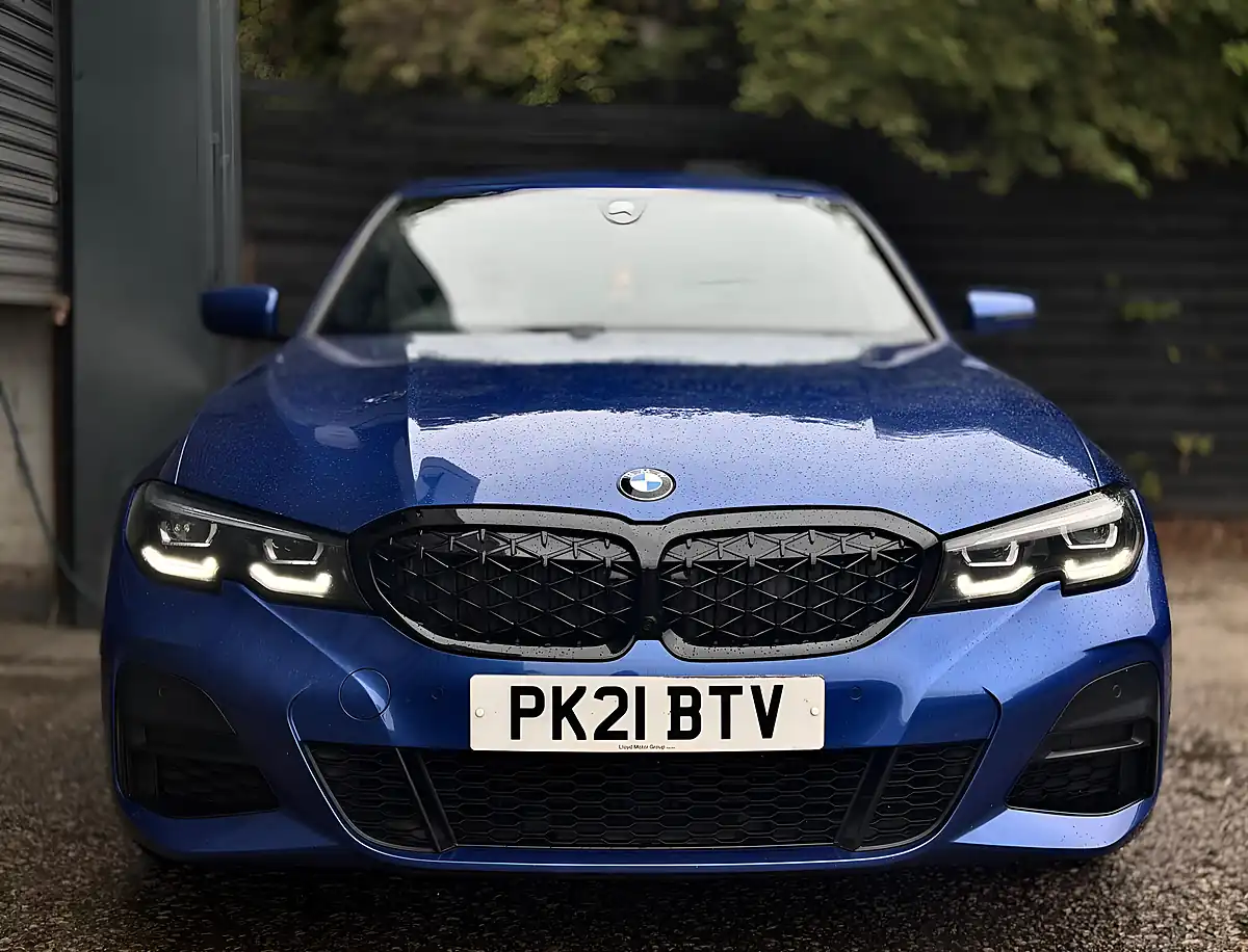 Used 2021 BMW 3 Series M Sport Portimao Blue - Interior and Exterior details 2
