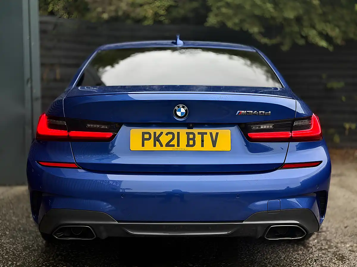 Used 2021 BMW 3 Series M Sport Portimao Blue - Interior and Exterior details 3