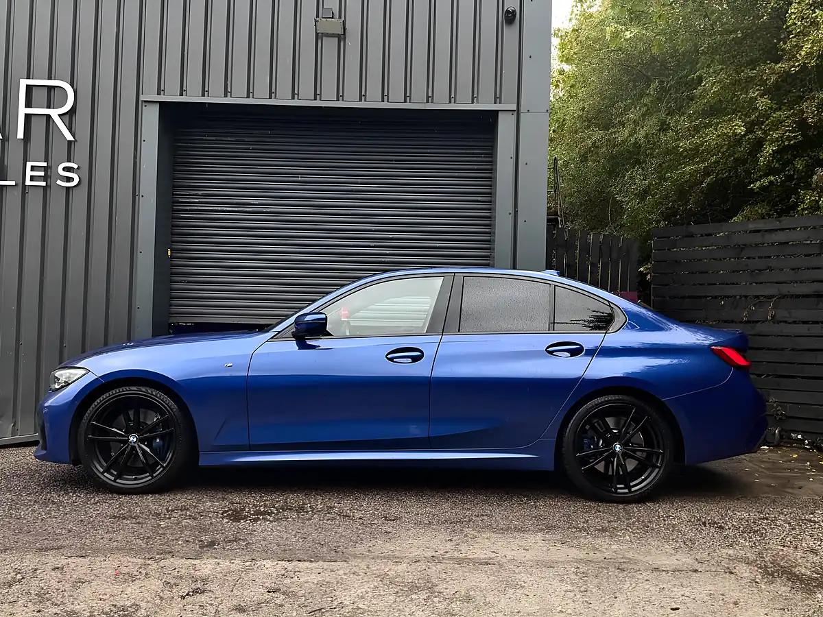 Used 2021 BMW 3 Series M Sport Portimao Blue - Interior and Exterior details 5