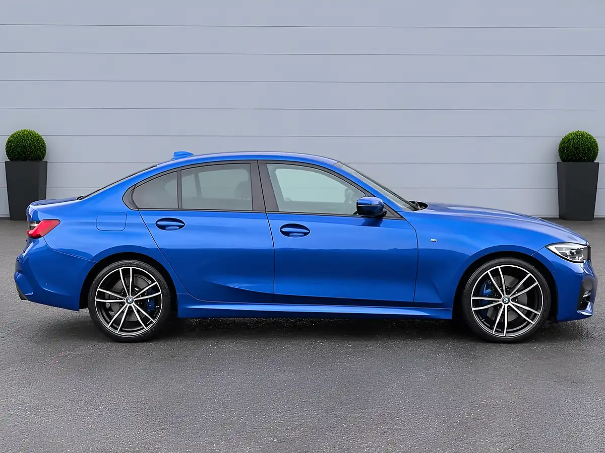 Used 2021 BMW 3 Series M Sport Portimao Blue - Interior and Exterior details 12