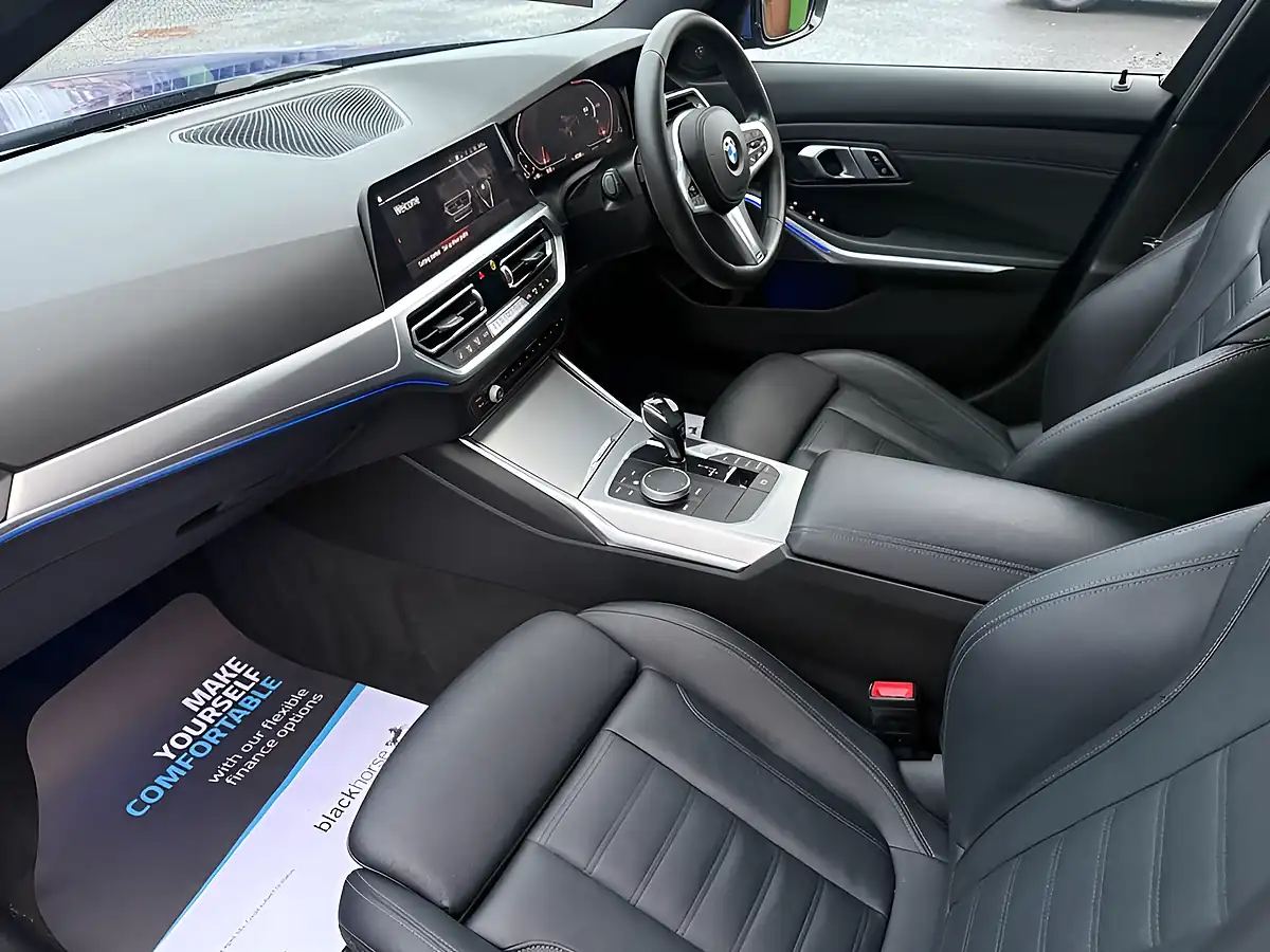 Used 2021 BMW 3 Series M Sport Portimao Blue - Interior and Exterior details 15