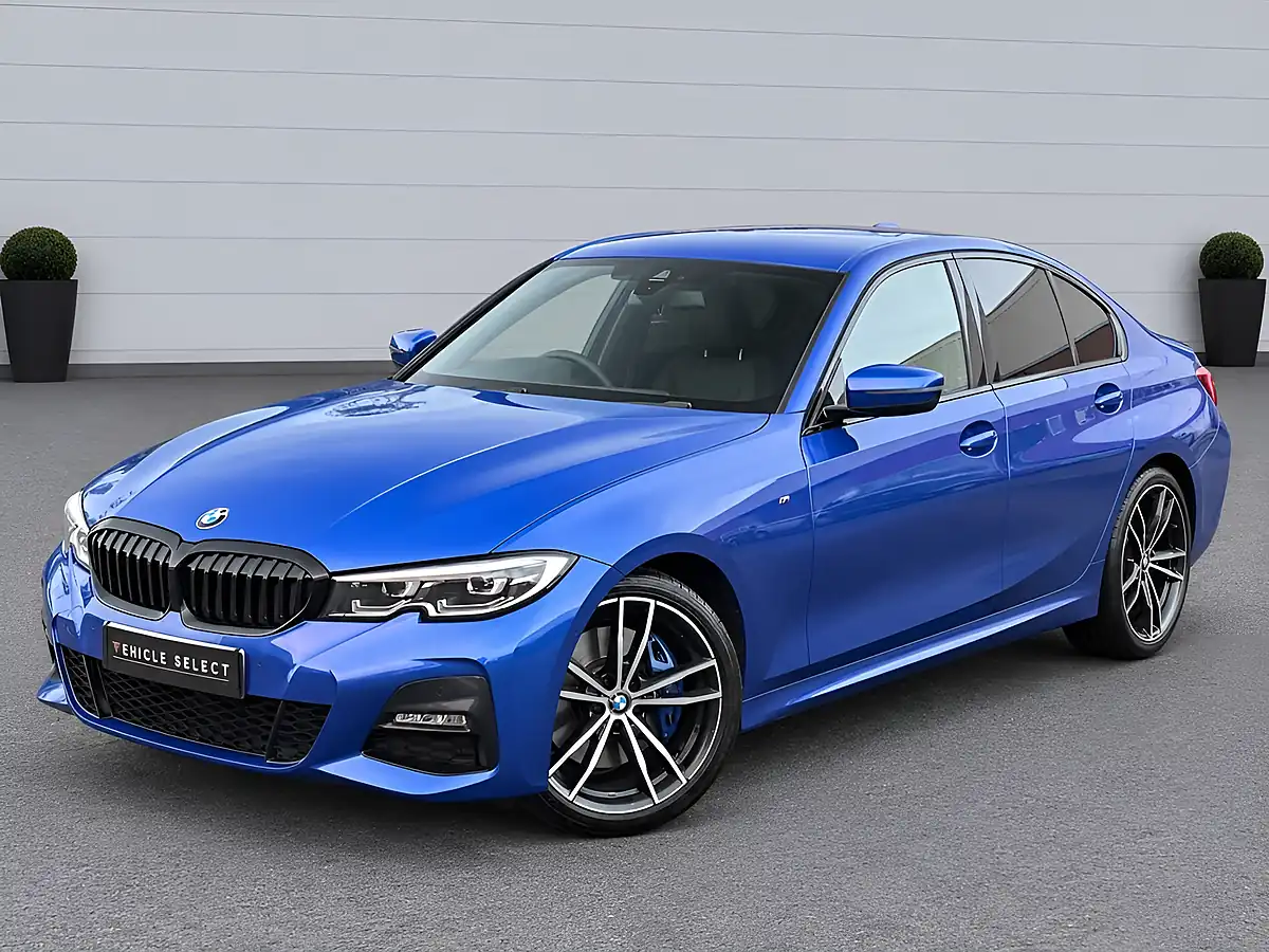 Used 2021 BMW 3 Series M Sport Portimao Blue - Interior and Exterior details 9
