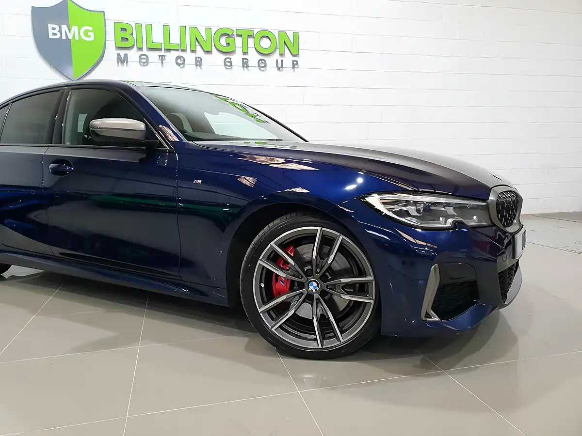 Used 2021 BMW 3 Series M Sport Tanzanite Blue - Interior and Exterior details 11