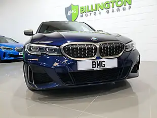 Used 2021 BMW 3 Series M Sport Tanzanite Blue - Interior and Exterior details 12
